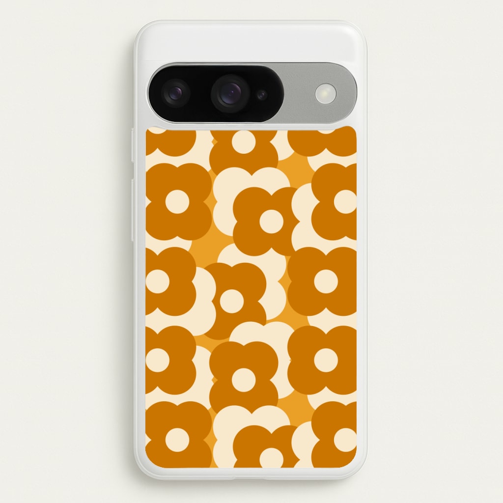 Retro Flower Pattern Phone Case