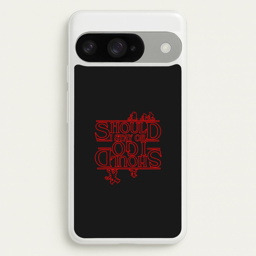 Should I Stay Or Should I Go Upside Down Phone Case