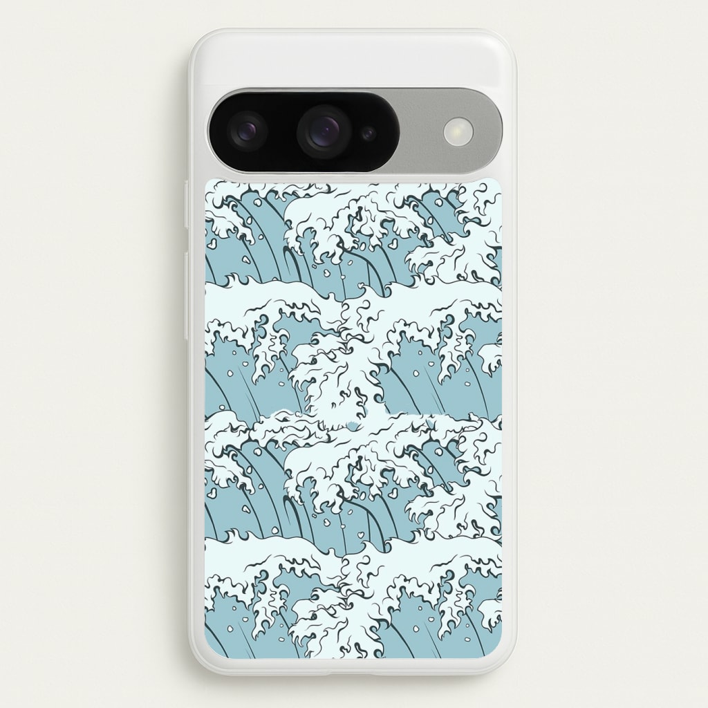 Japanese Waves Phone Case