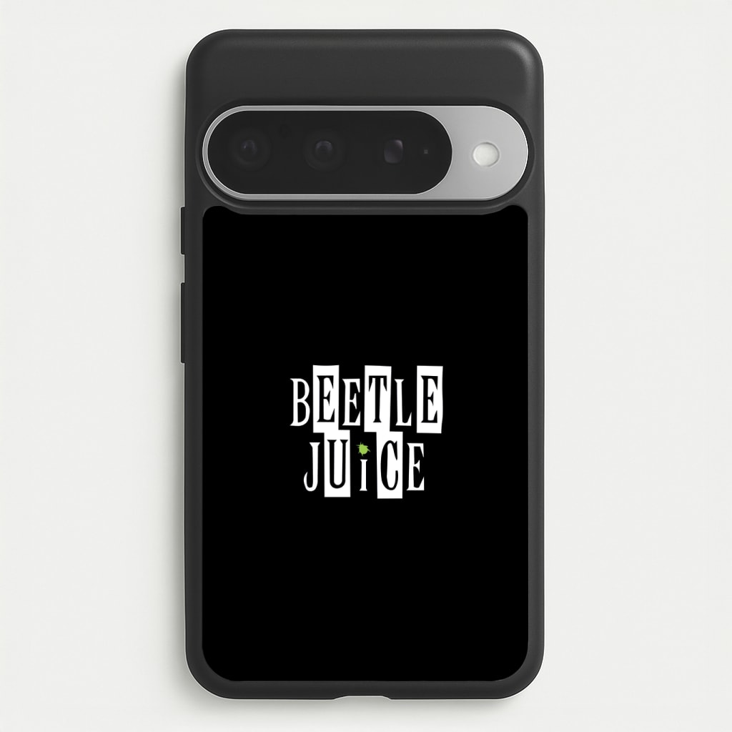 Text - Beetle Halloween Phone Case