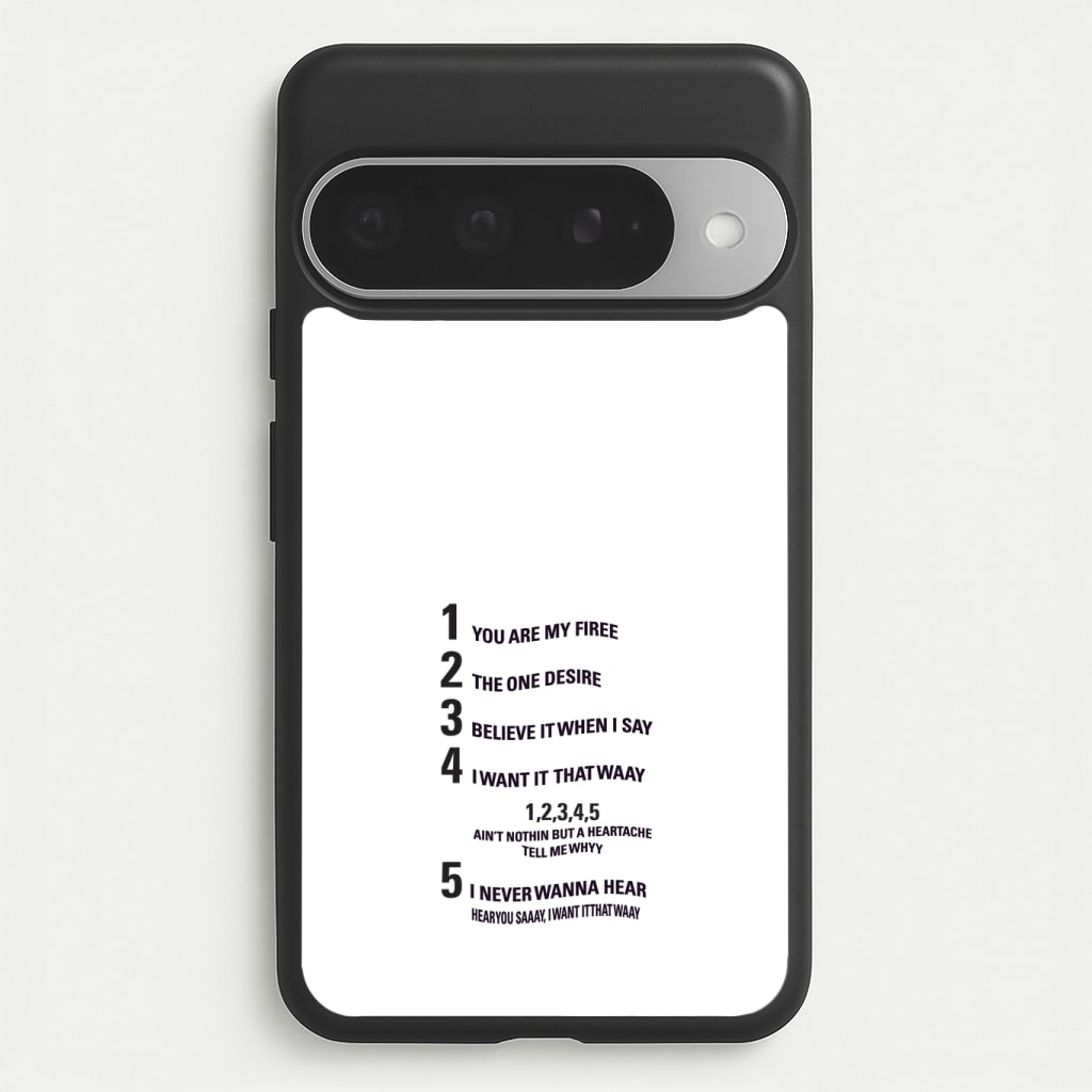 I Want It That Way - B99 Phone Case