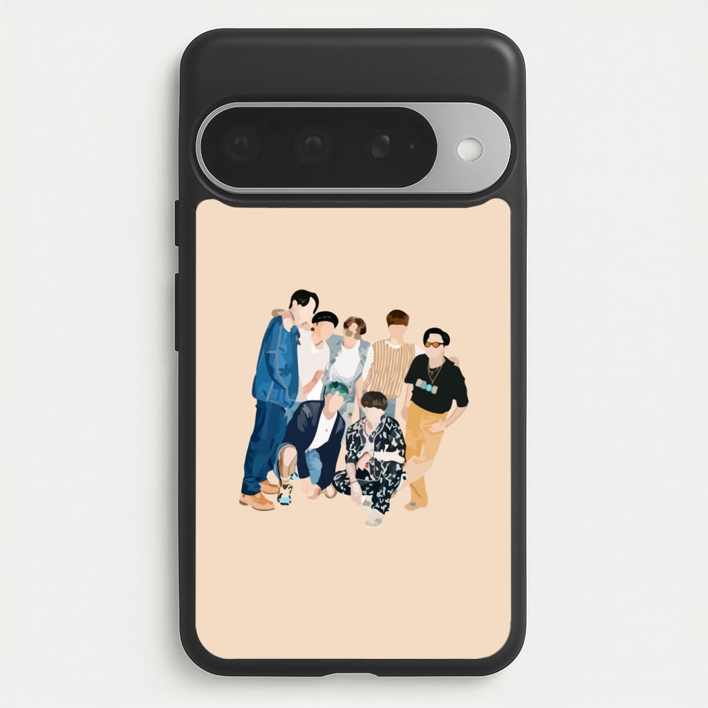 Casual K-Pop Band Band Phone Case