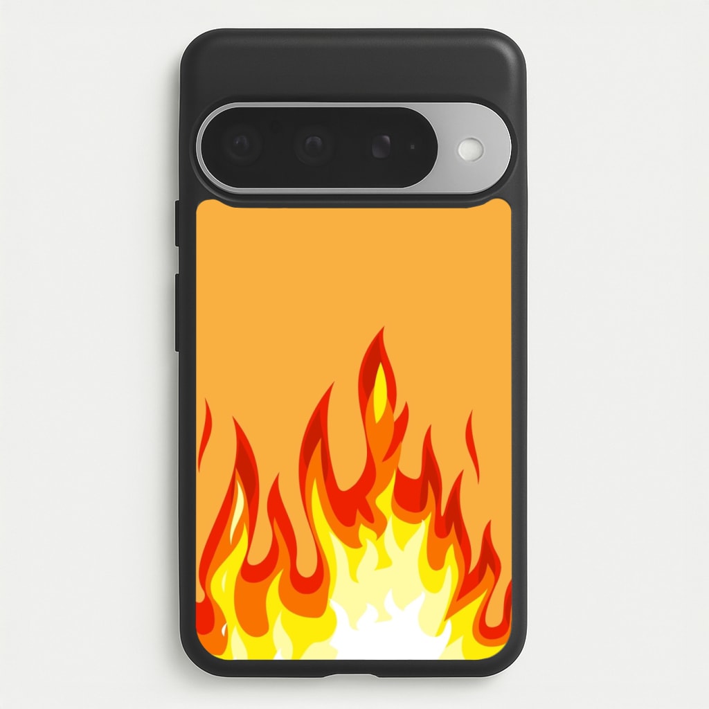 Orange Flame Phone Case