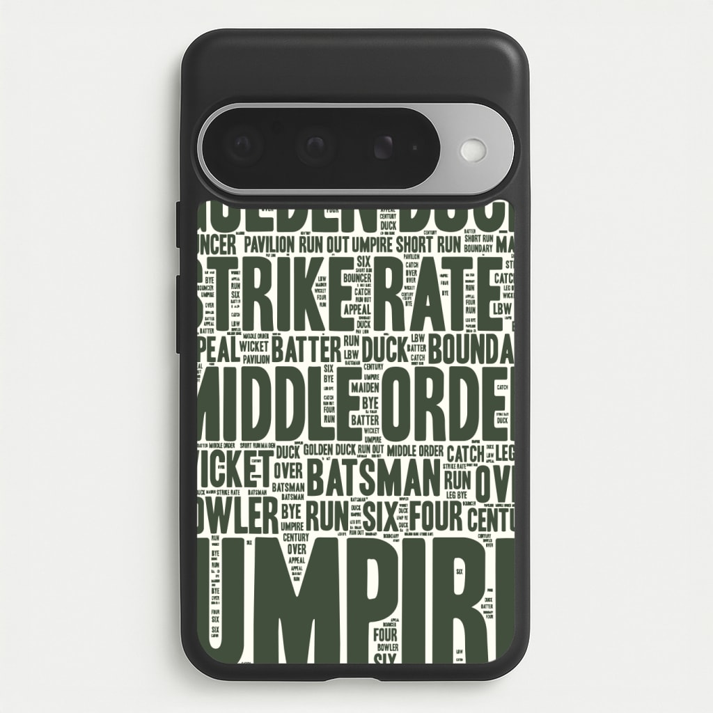 Cricket Wordscape Phone Case