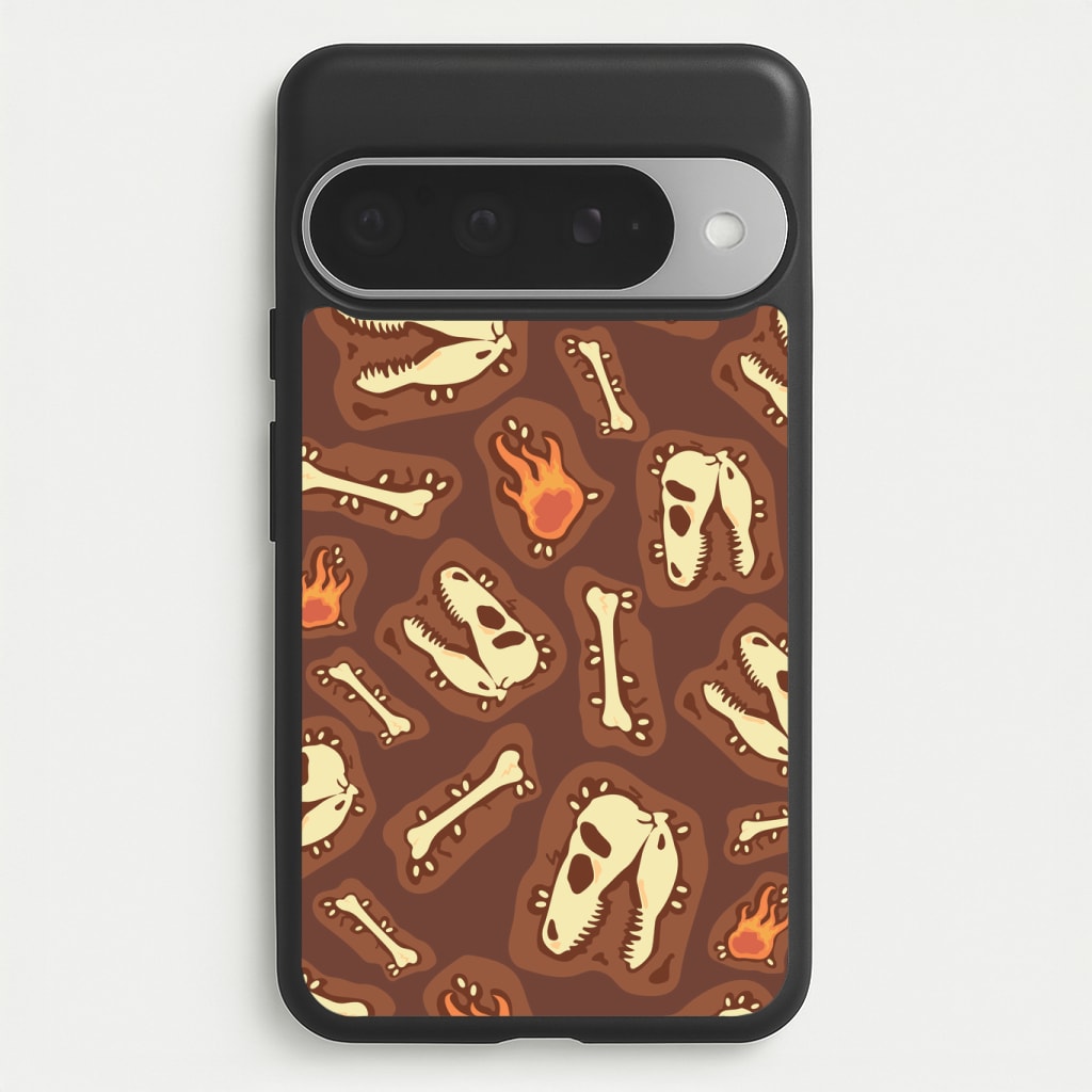 Bones And Skulls - Dinosaurs Phone Case
