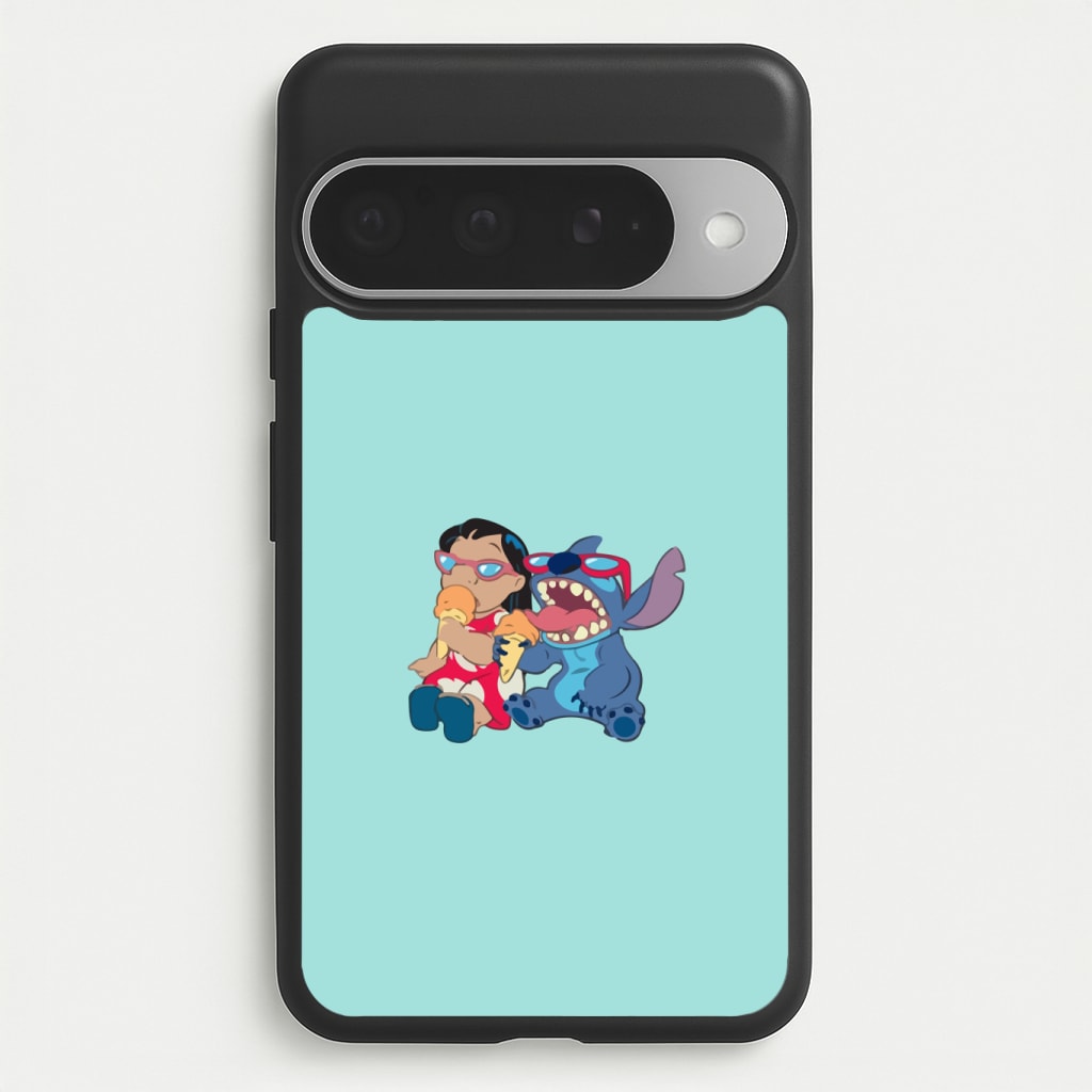 Ice Cream Alien Blue Phone Case