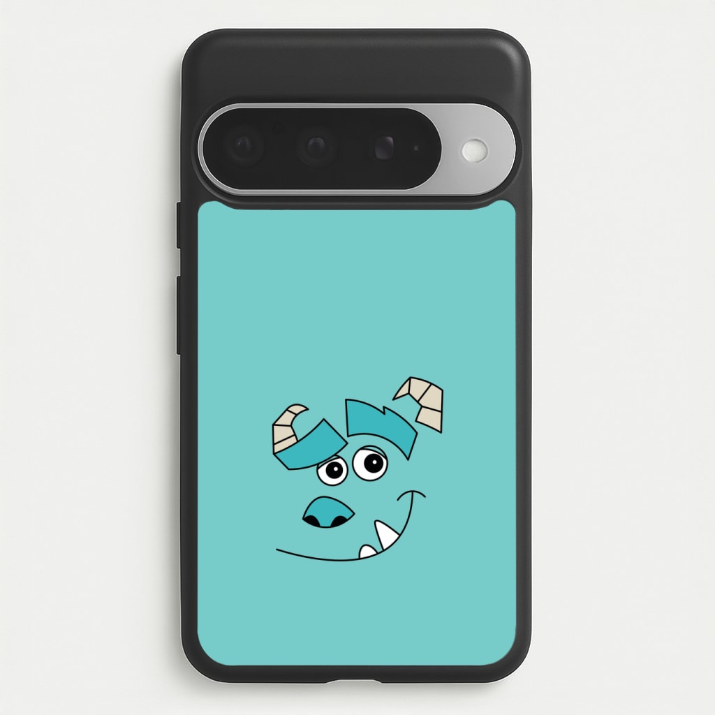 Blue Monster Face Phone Case