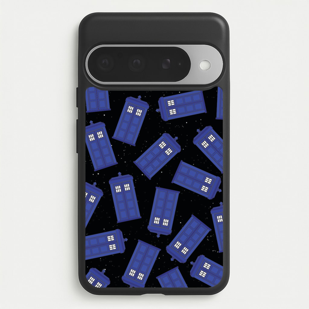 Tardis Pattern Phone Case