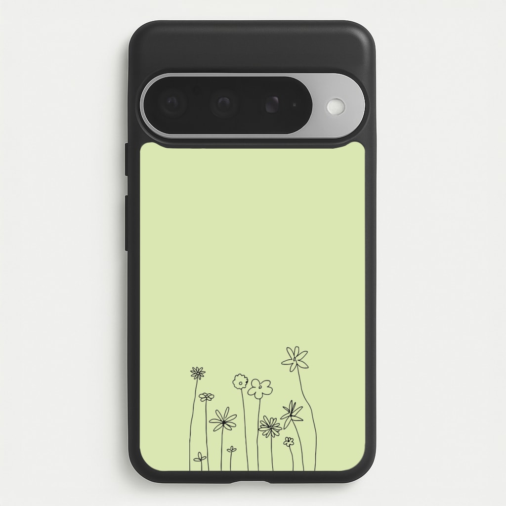 Floral Outline - Floral Phone Case