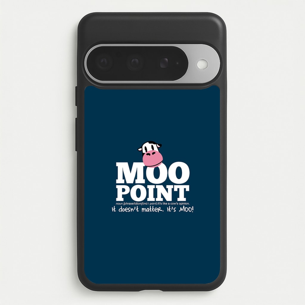 A Moo Point Phone Case
