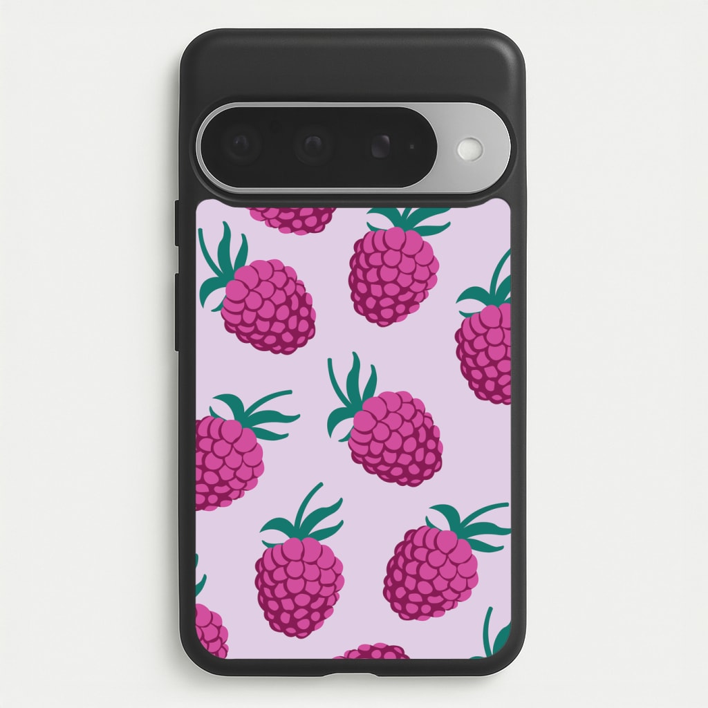 Rasberries - Fruit Patterns Phone Case