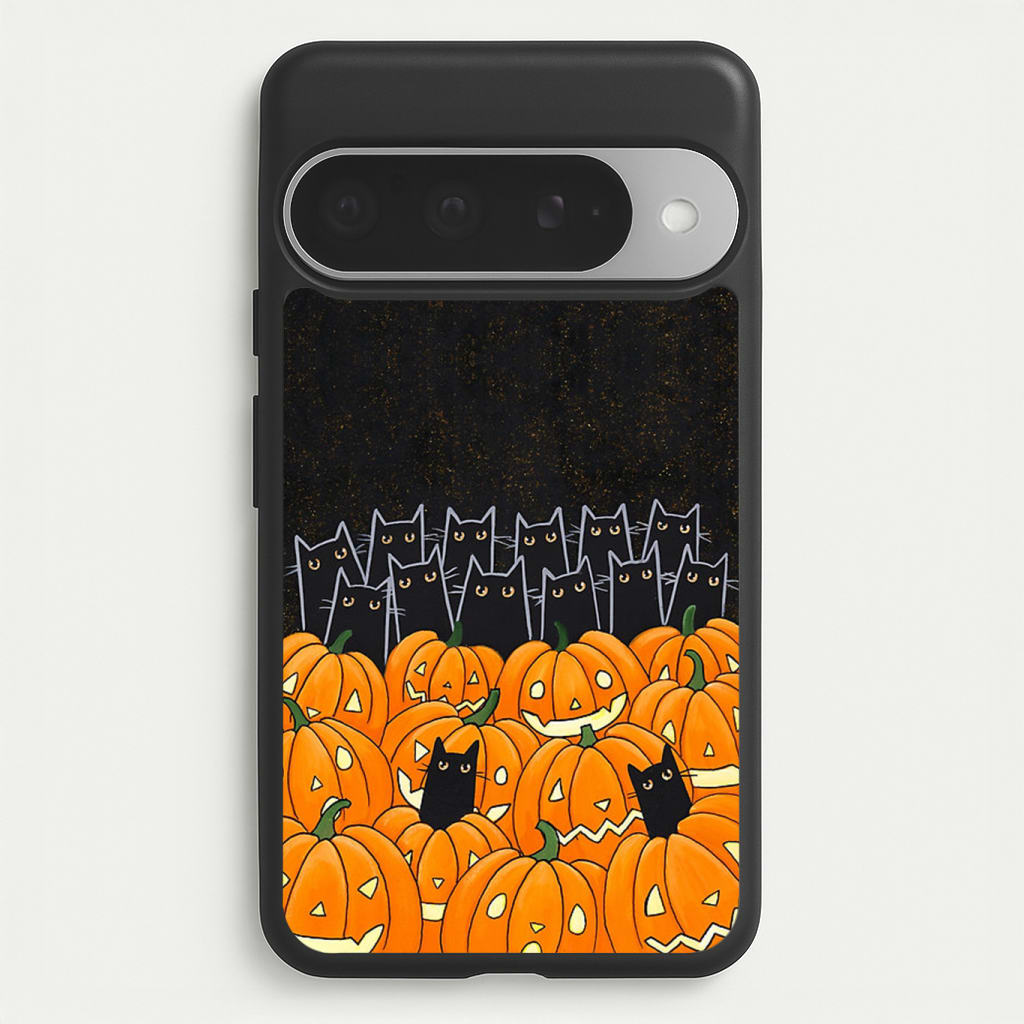 Black Cats & Lanterns - Halloween Phone Case
