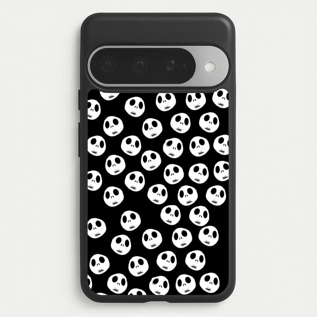 Jack Skellington Pattern - TNBC Phone Case
