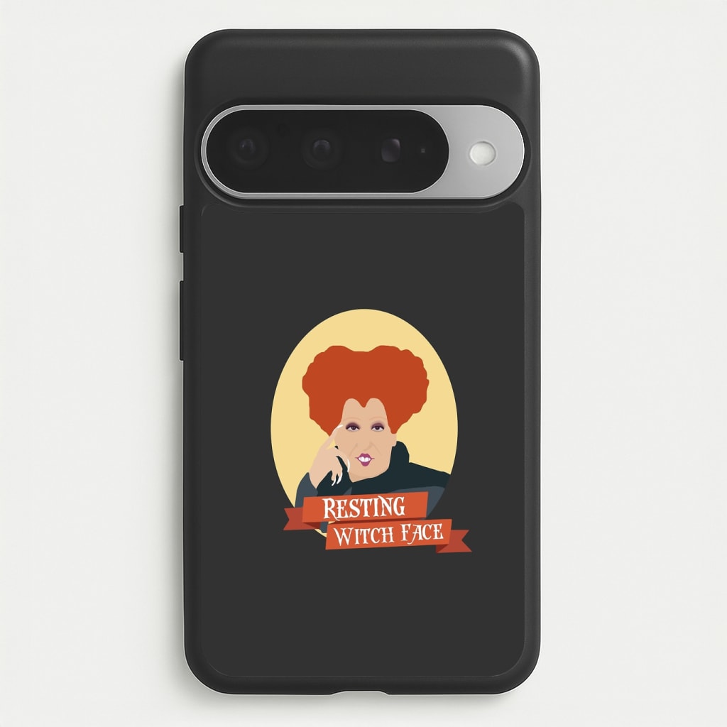 Resting Witch Face - Hocus Halloween Phone Case