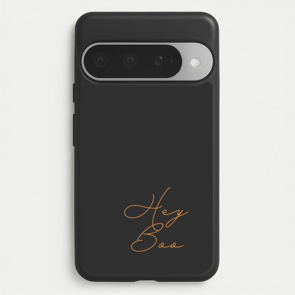 Hey Boo - Halloween Phone Case