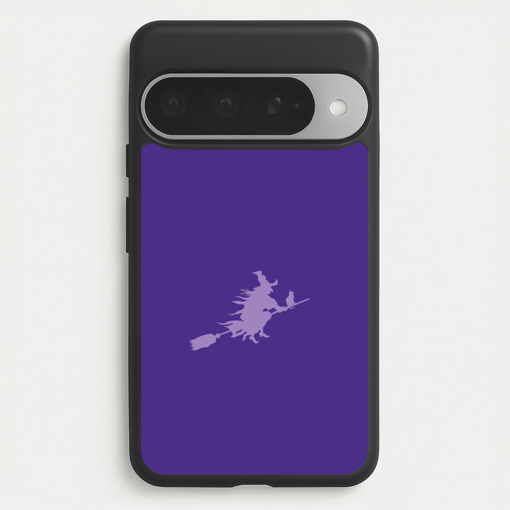 Witch And Cat - Halloween Phone Case