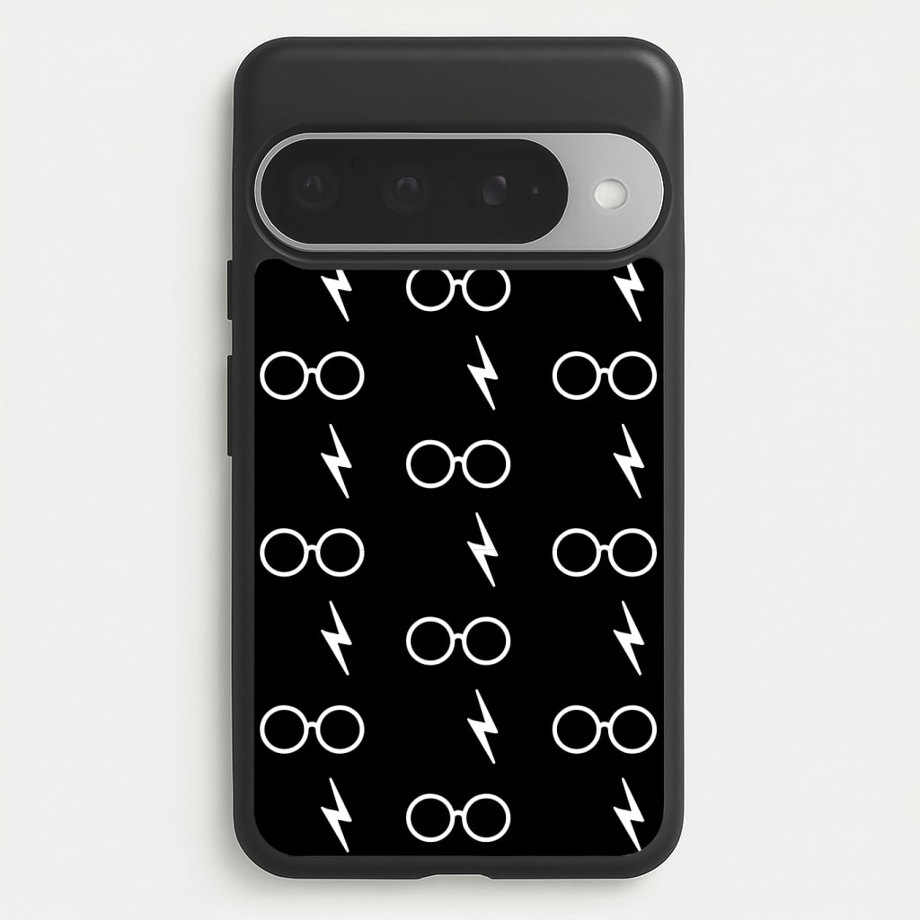 Glasses & Scar Pattern Phone Case