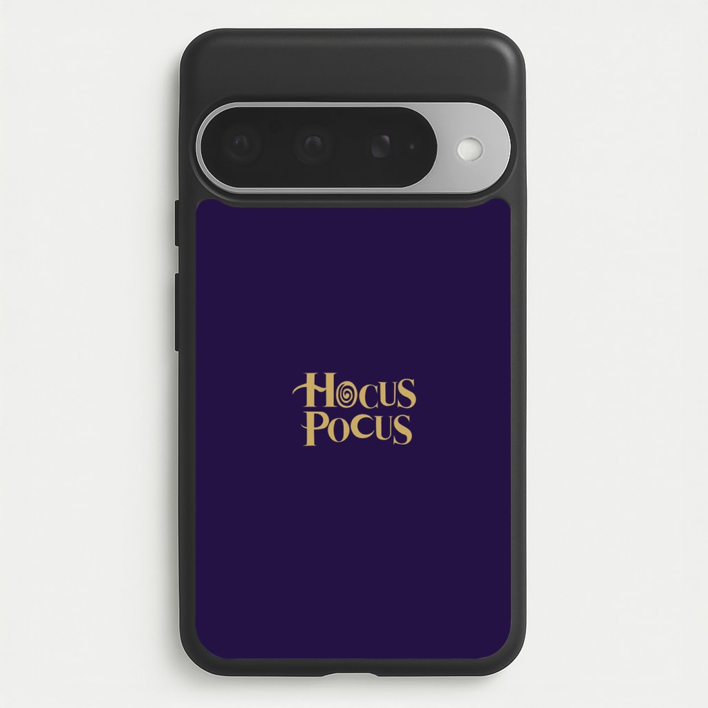 Text - Hocus Halloween Phone Case