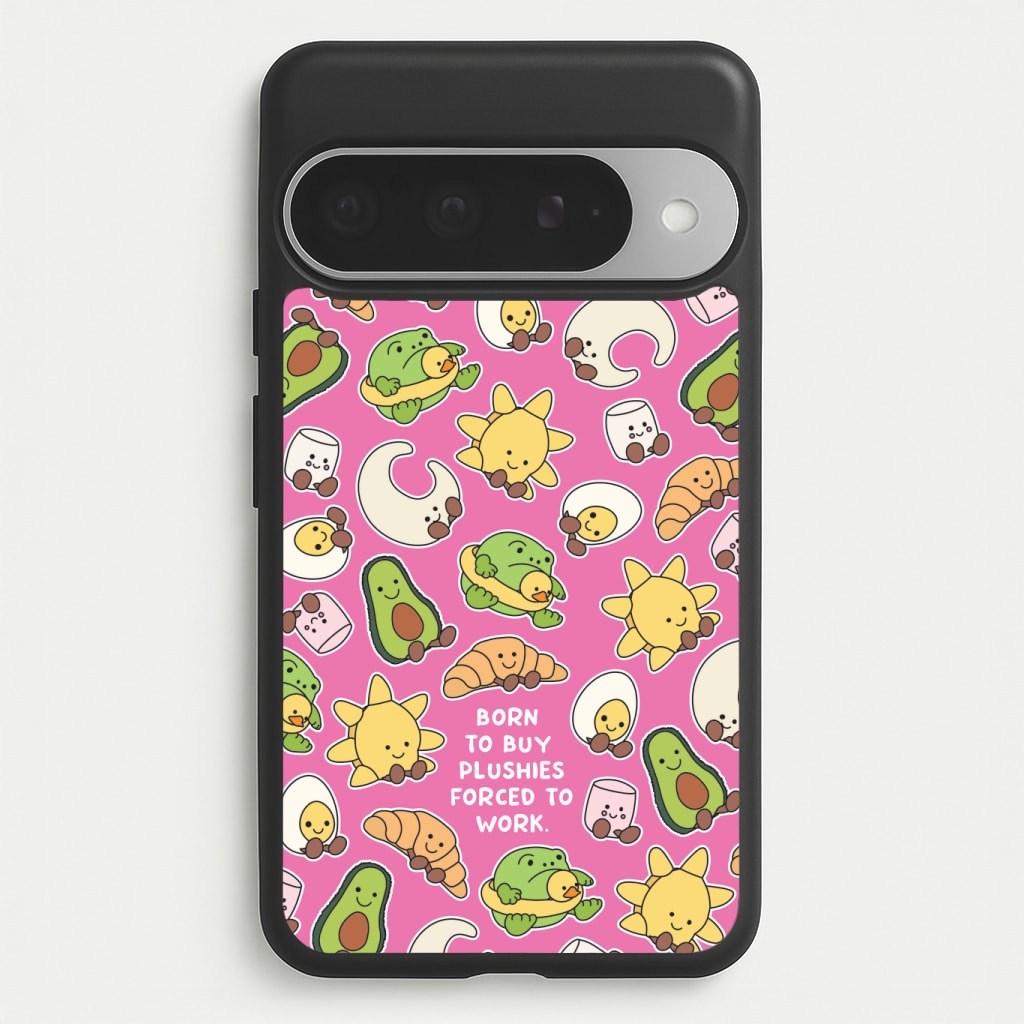 Born To Buy Plushy Phone Case