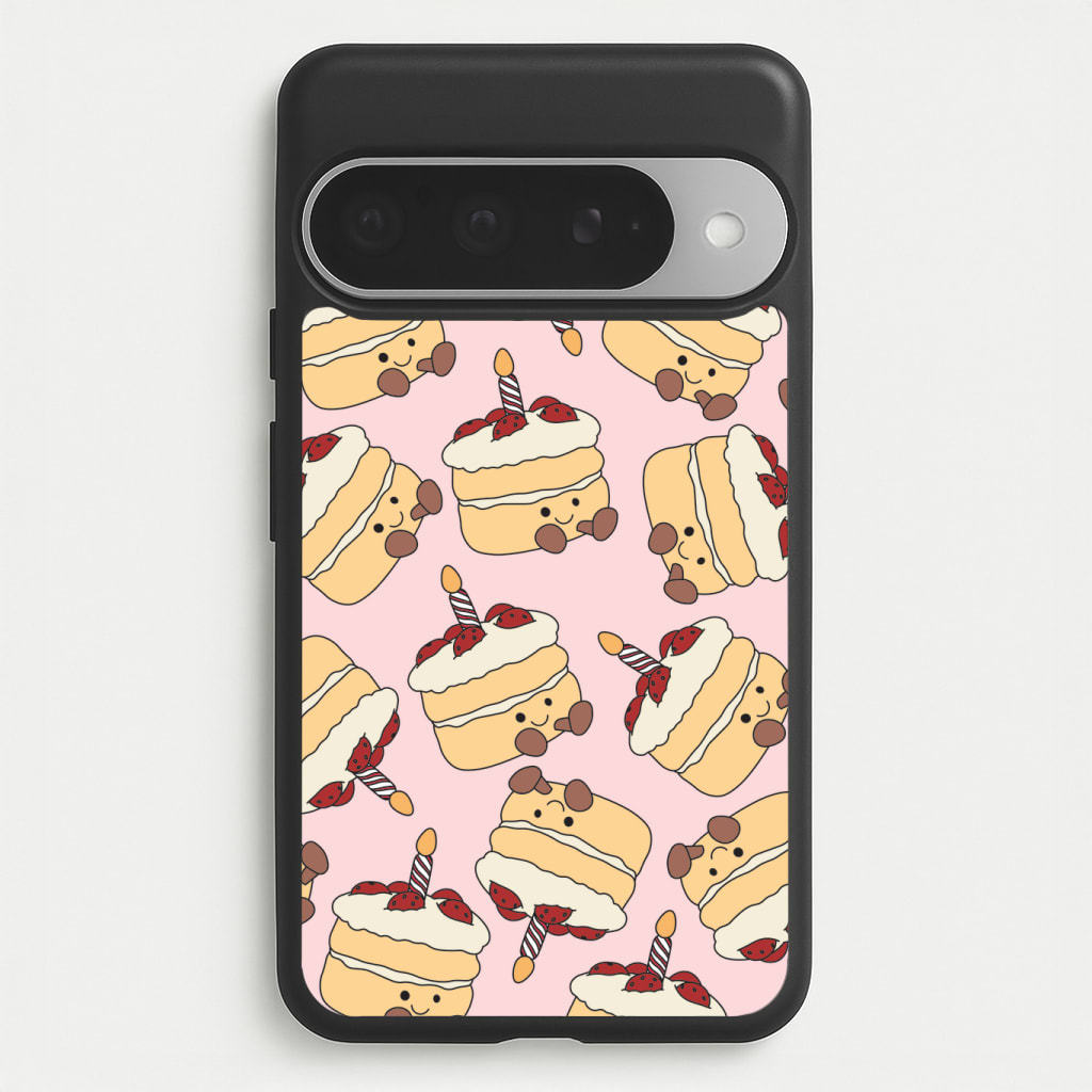 Cake Pattern - Plushy Phone Case