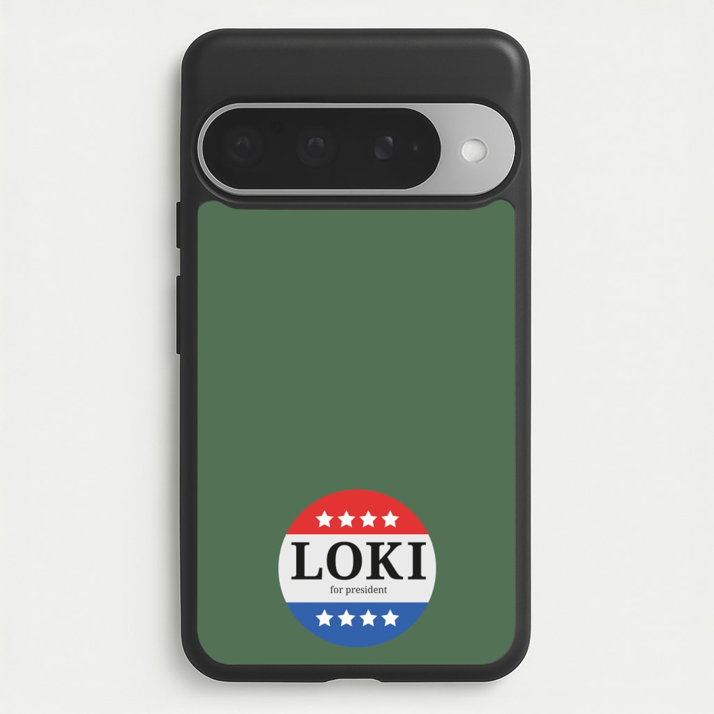 Loki For President Phone Case