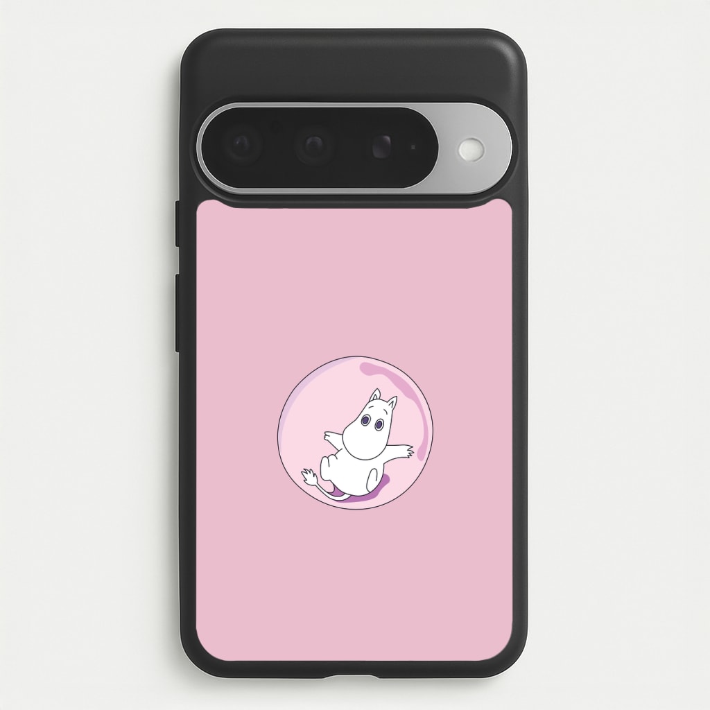 Moomin In A Pink Bubble Phone Case