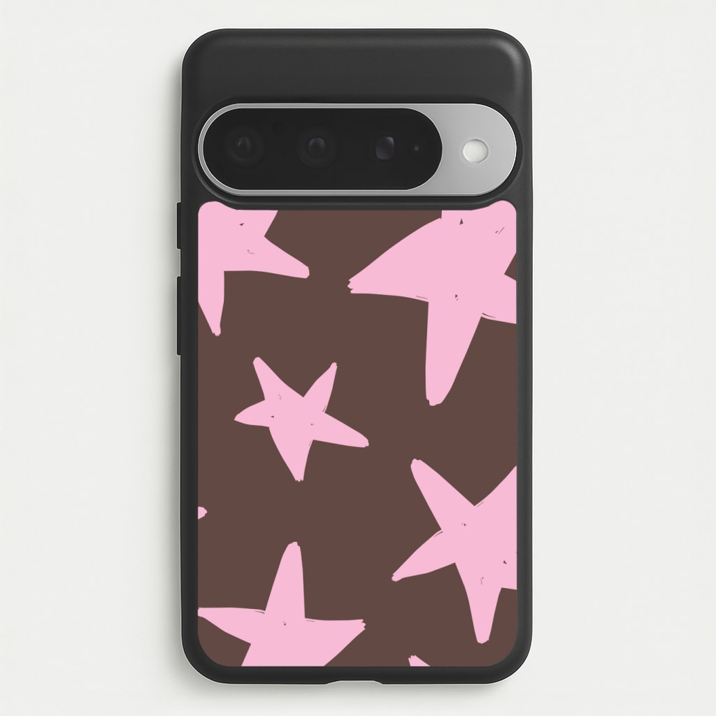 Chocolate & Strawberry Stars Phone Case