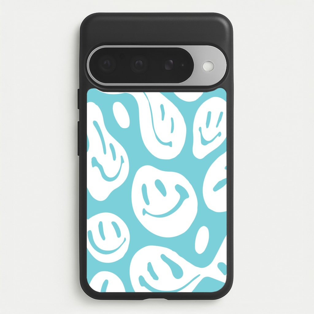 Trippn Smiley - Blue Phone Case