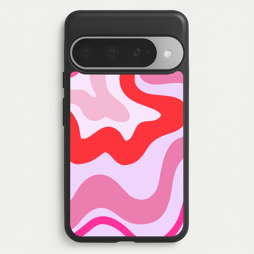 Purple & Pink Abstract Phone Case
