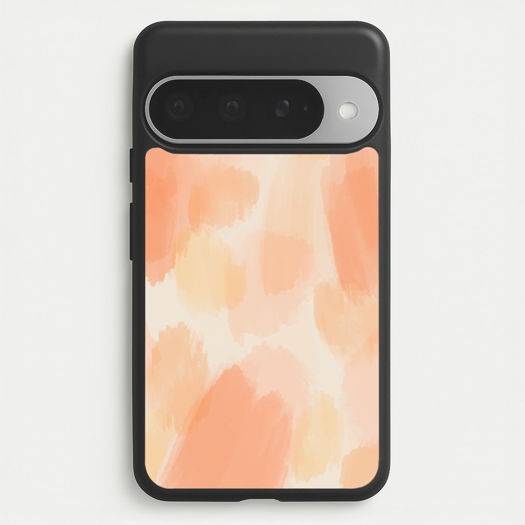 Orange Strokes Phone Case