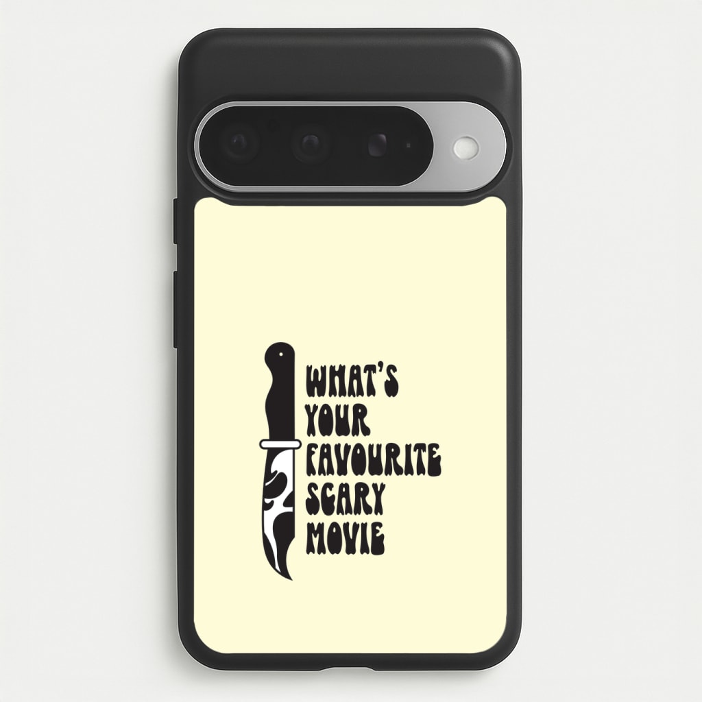 What's Your Favourite Scary Movie Trippy Phone Case