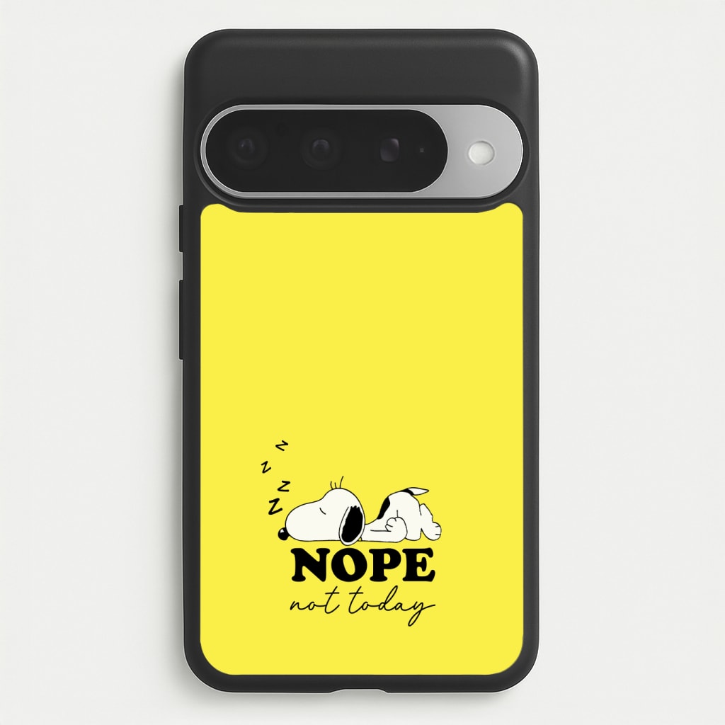 Nope, Not Today Phone Case
