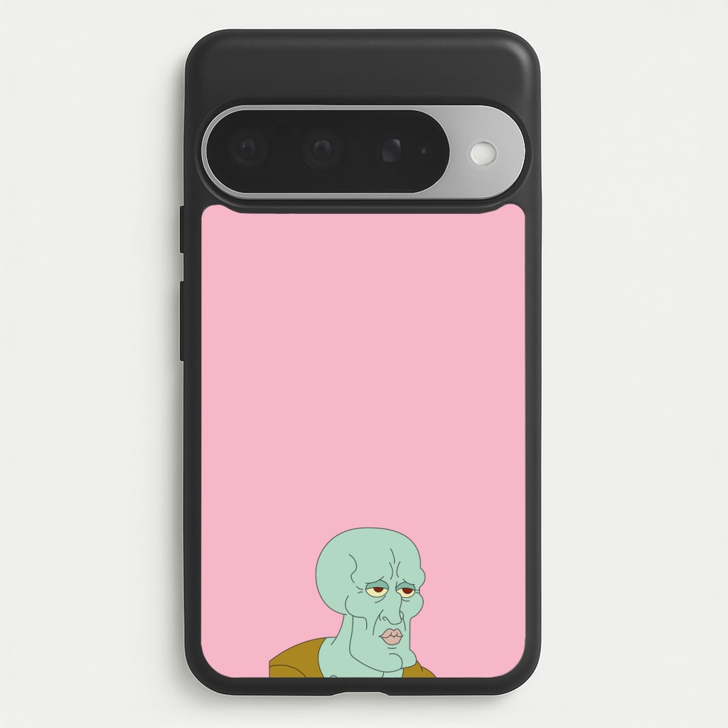 Muscly Squidward Phone Case