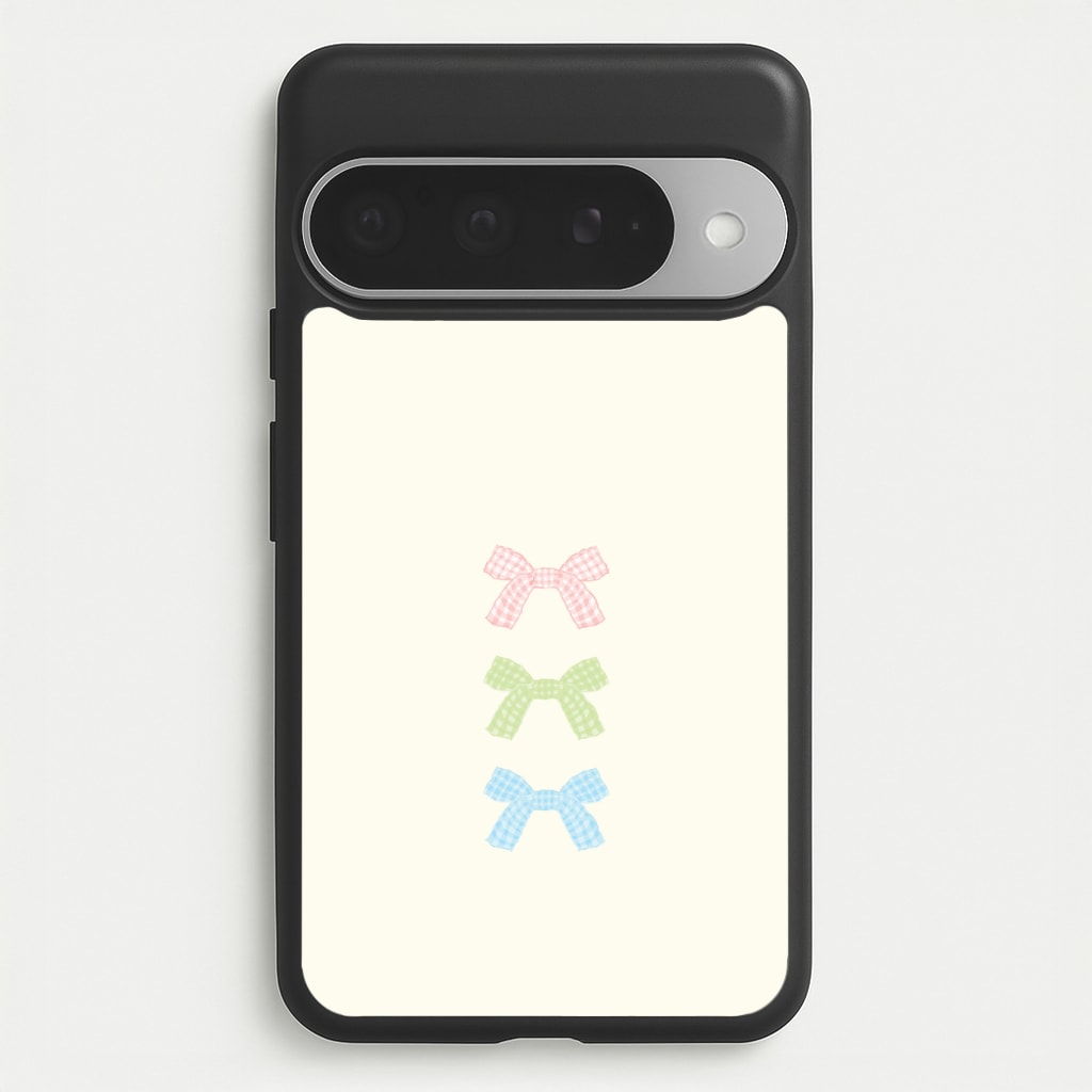 Gingham Tiered Ties Phone Case
