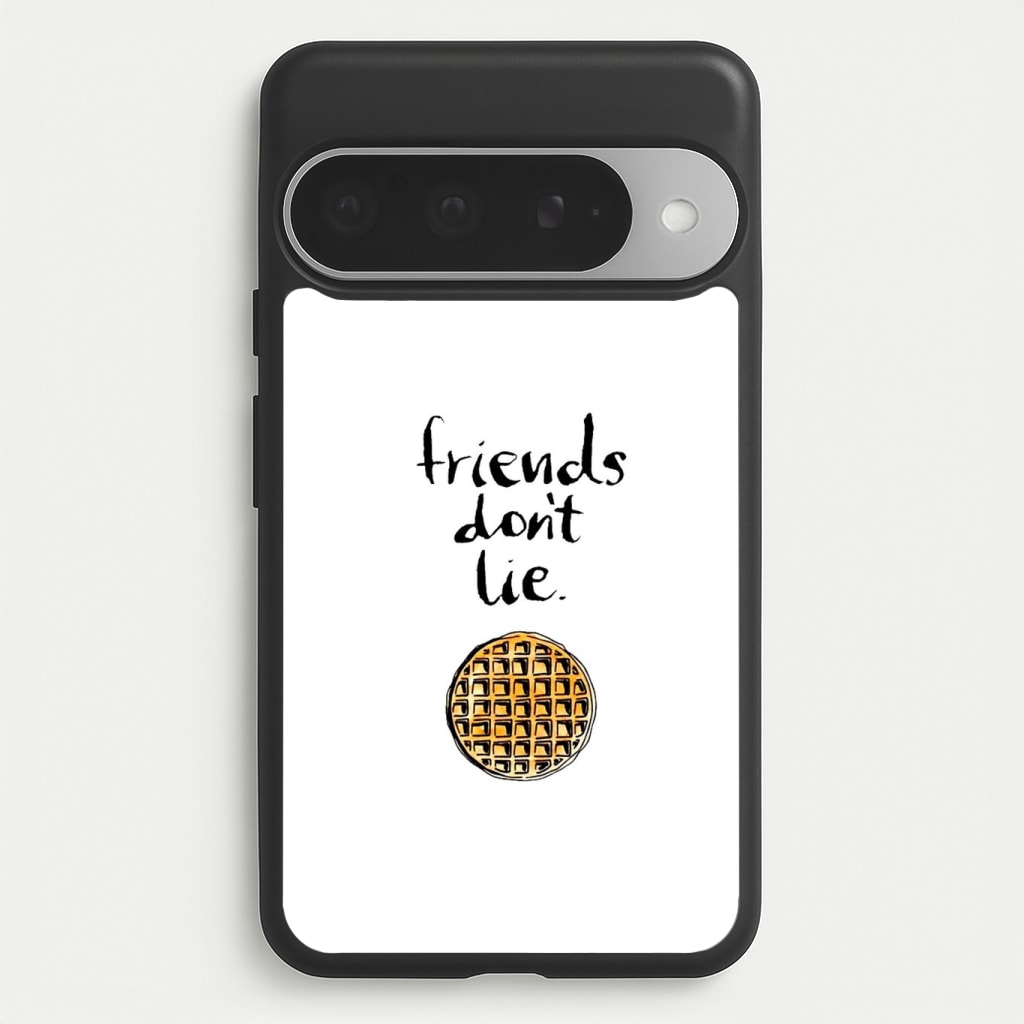Friends Don't Lie Waffle Phone Case