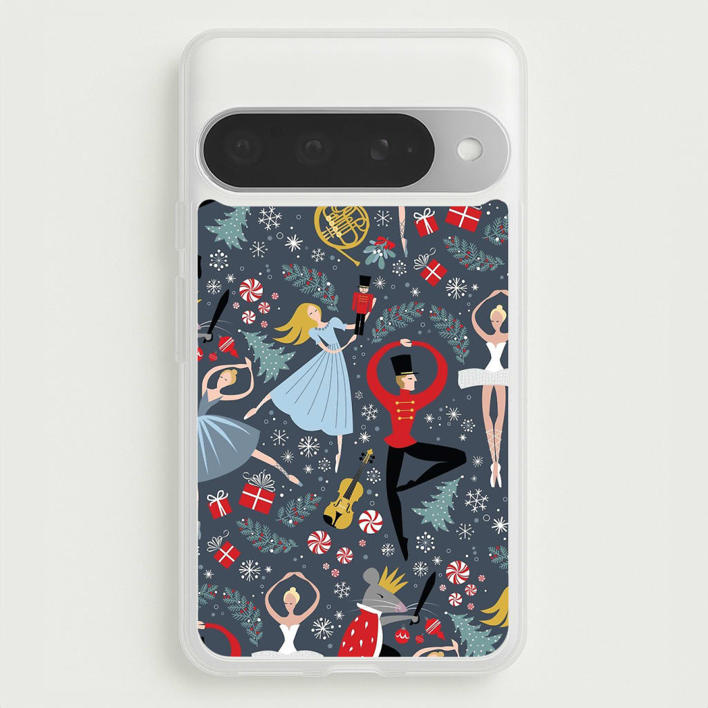 Nutcracker Ballet Pattern - Christmas Phone Case