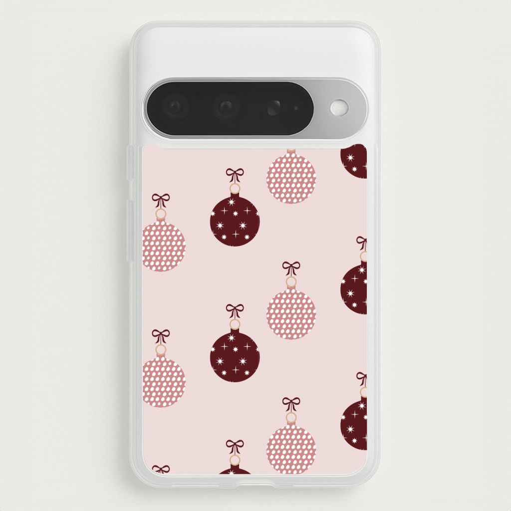 Christmas Bauble Pattern Phone Case