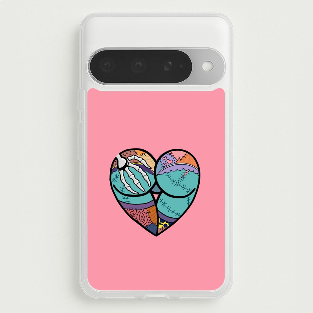 Sally And Jack Heart - TNBC Phone Case