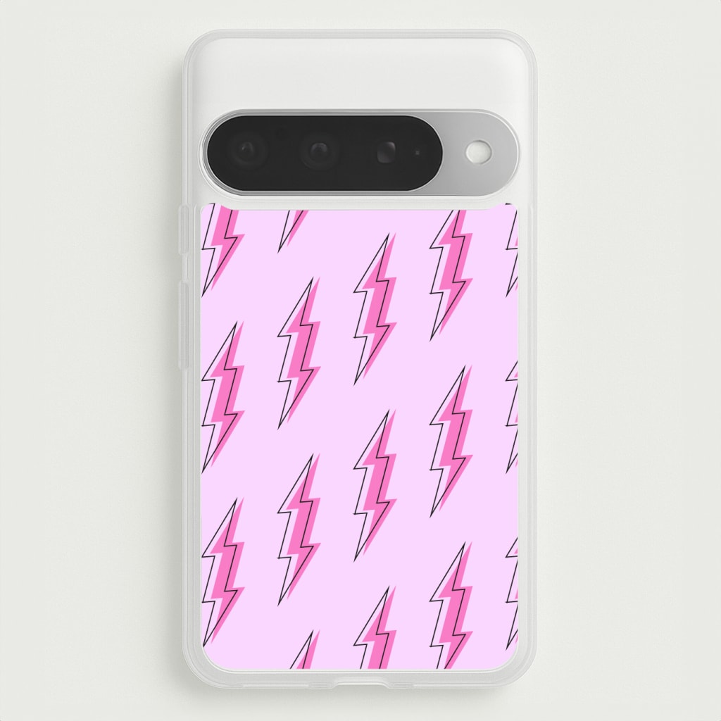 Pink Lightning - Eighties Phone Case