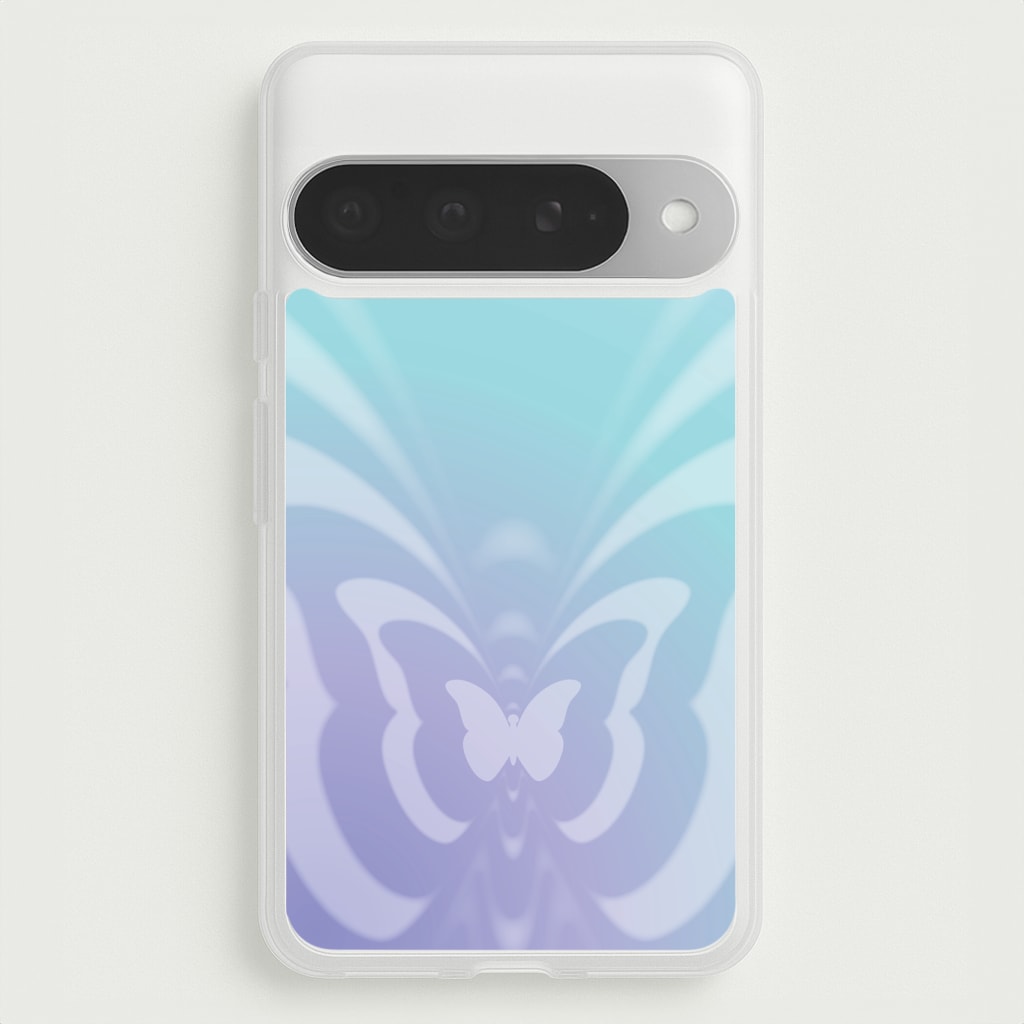 Butterfly Gradient Purple Phone Case