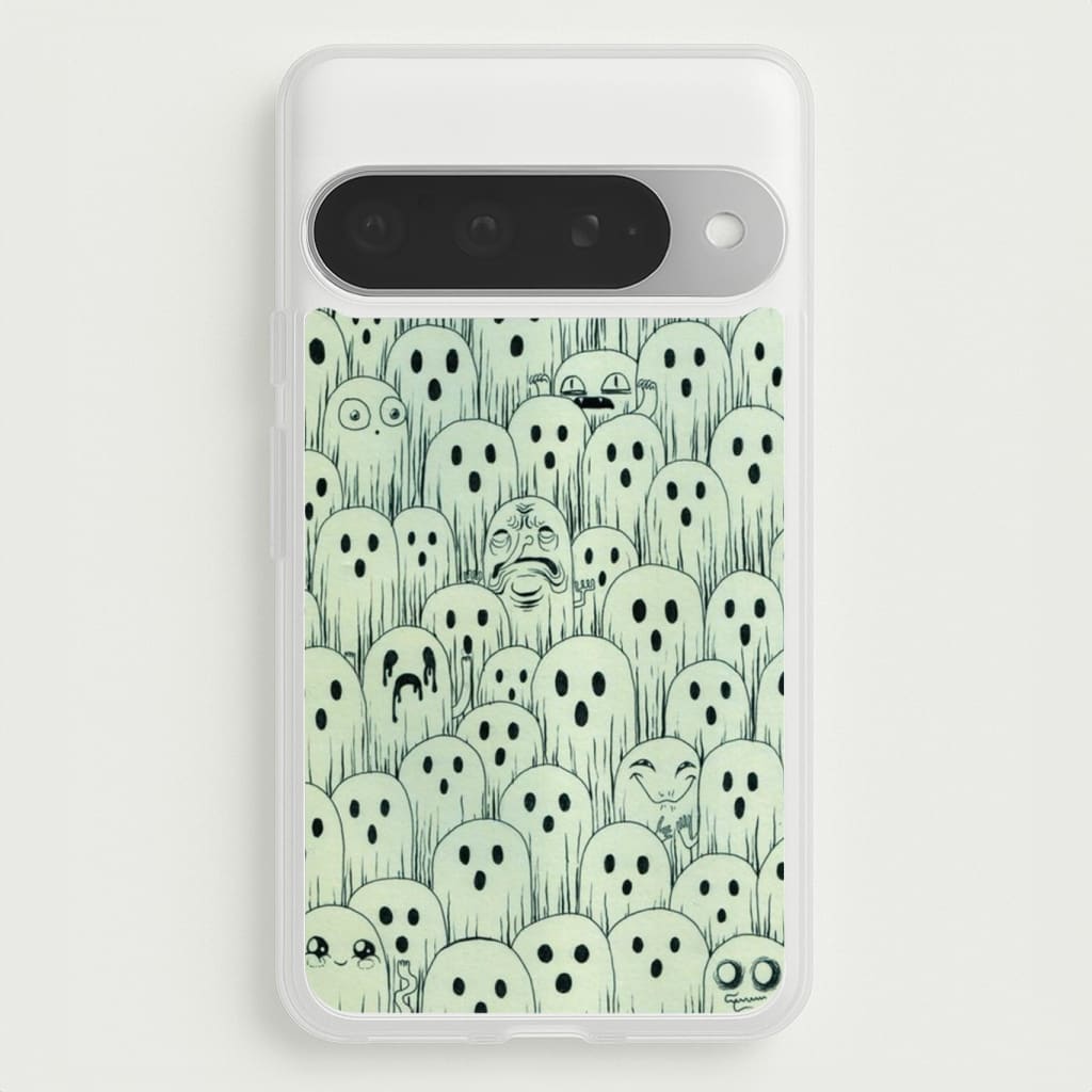 Droopy Ghost Pattern Phone Case