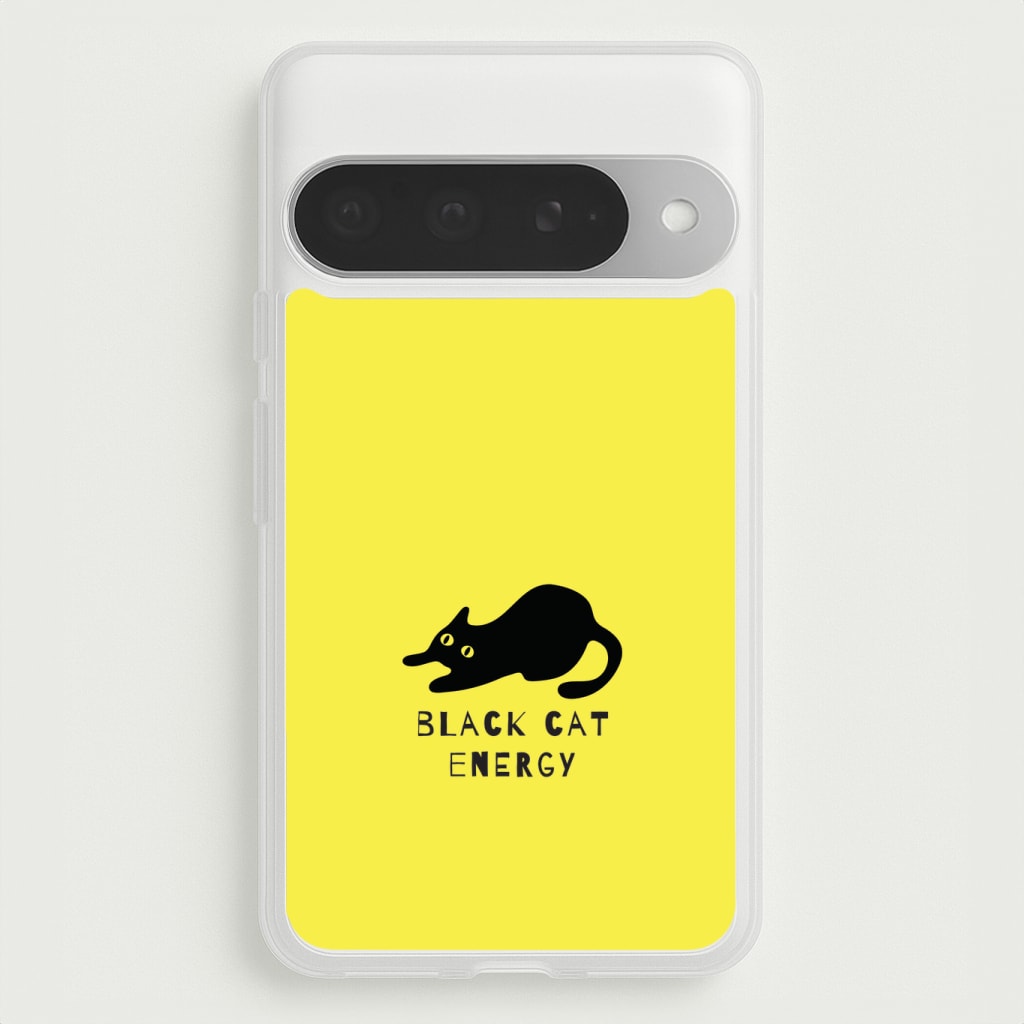 Black Cat Energy Phone Case