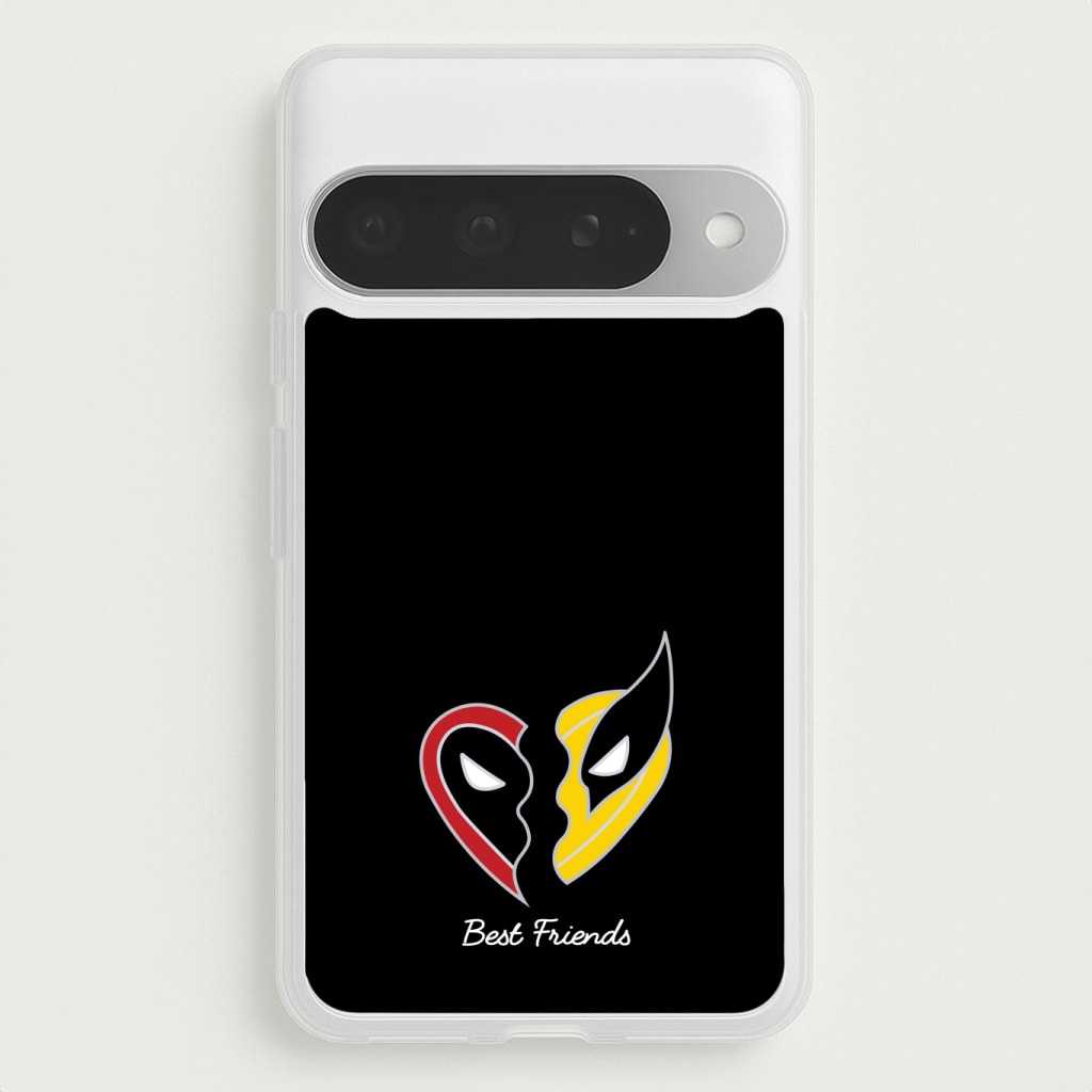 Superhero Best Friends Locket Phone Case