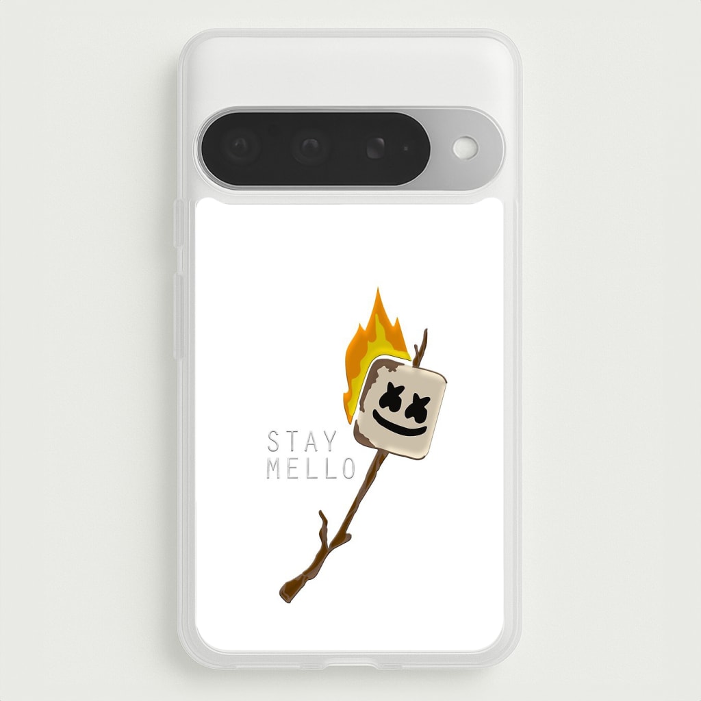 Stay Mello White Helmet DJw - White Helmet DJ Phone Case