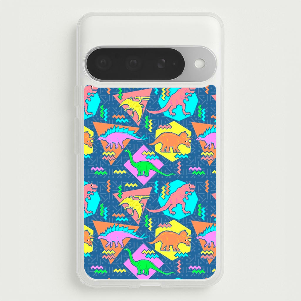 Nineties Dinosaurs Pattern Phone Case