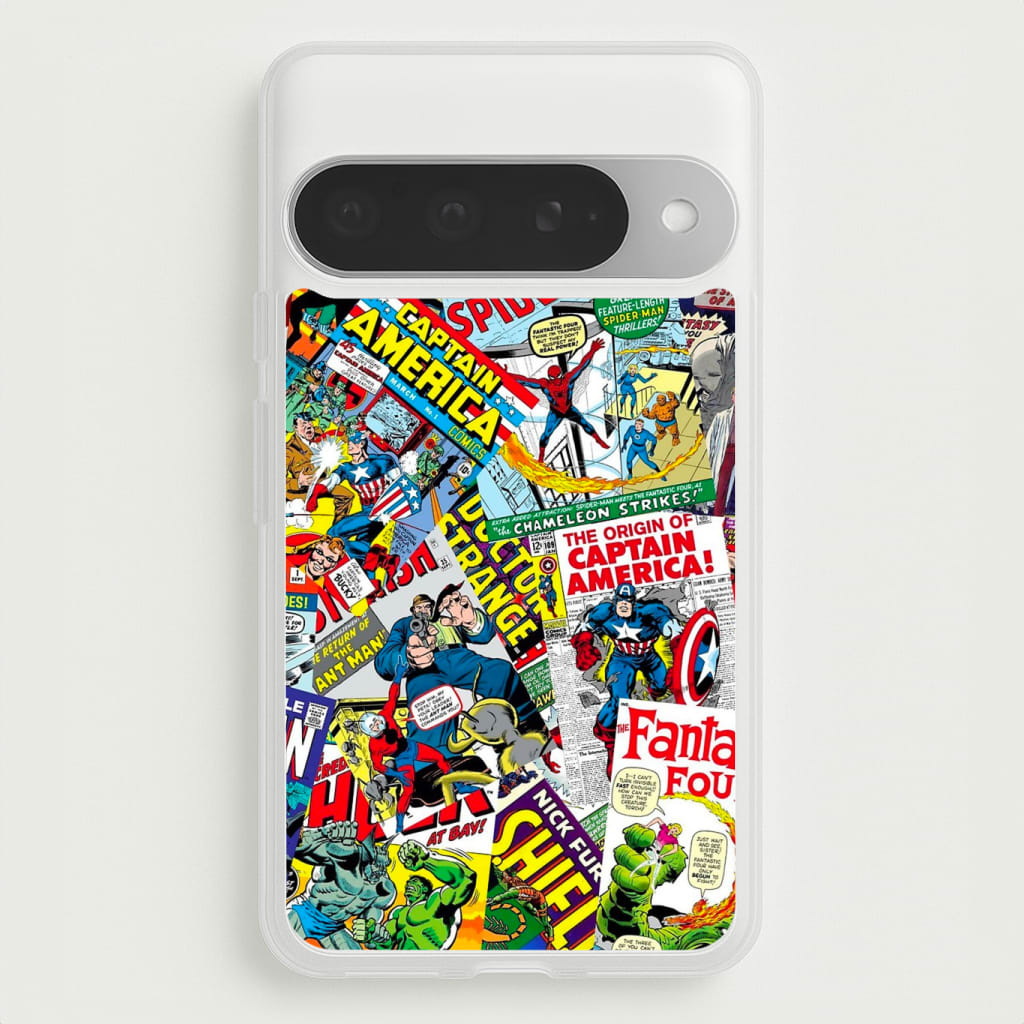 Superhero Comic Comics Pattern Phone Case