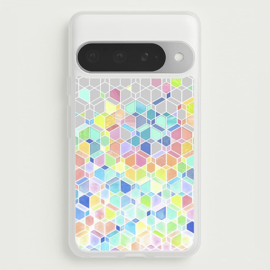 Bright Hexagon Pattern Phone Case