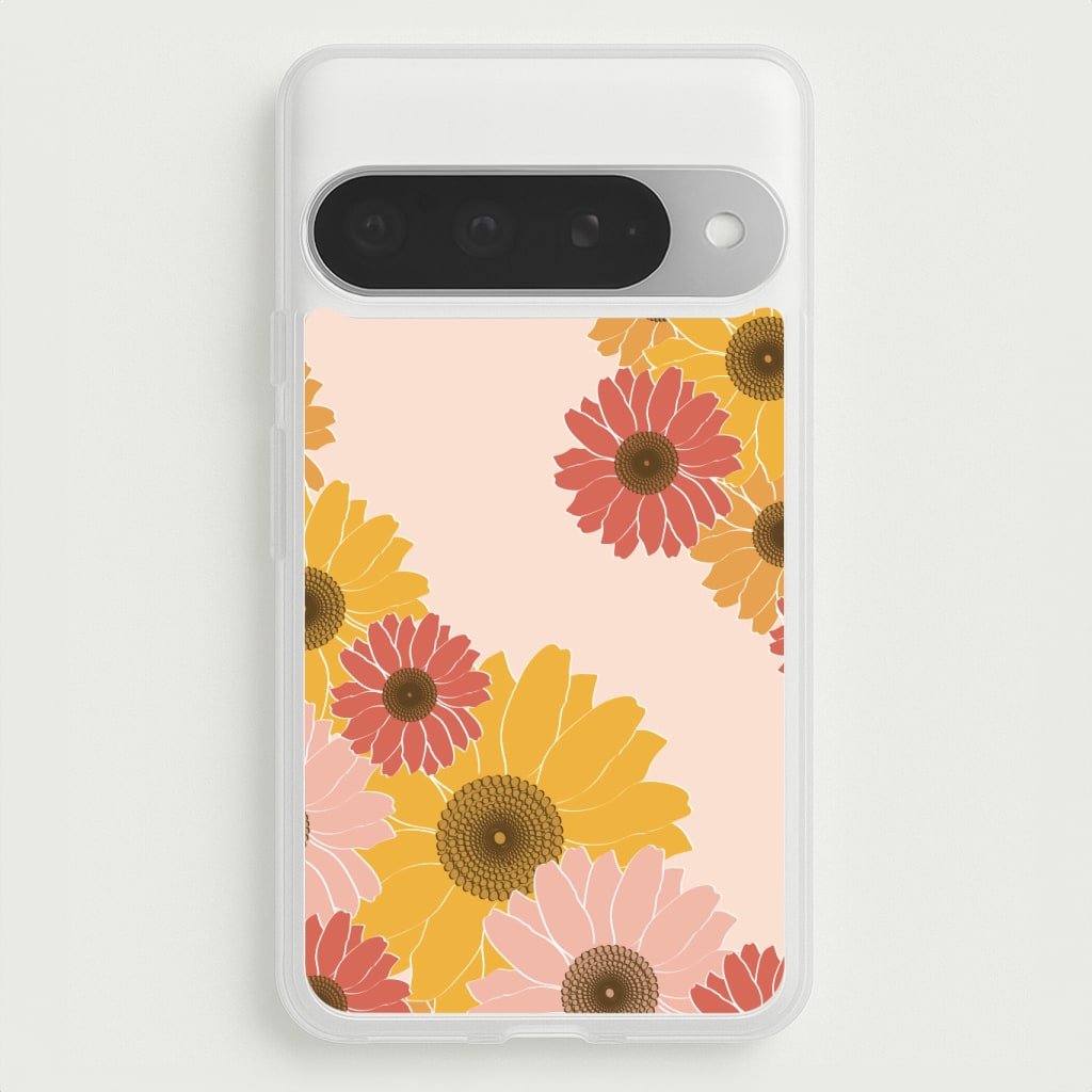 Sunflower Floral Pattern Phone Case