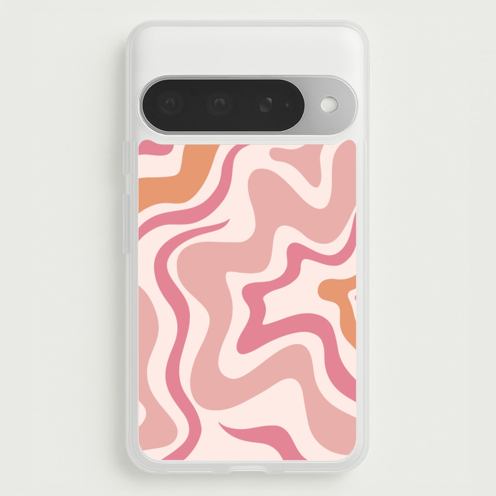 Pink Waves Phone Case