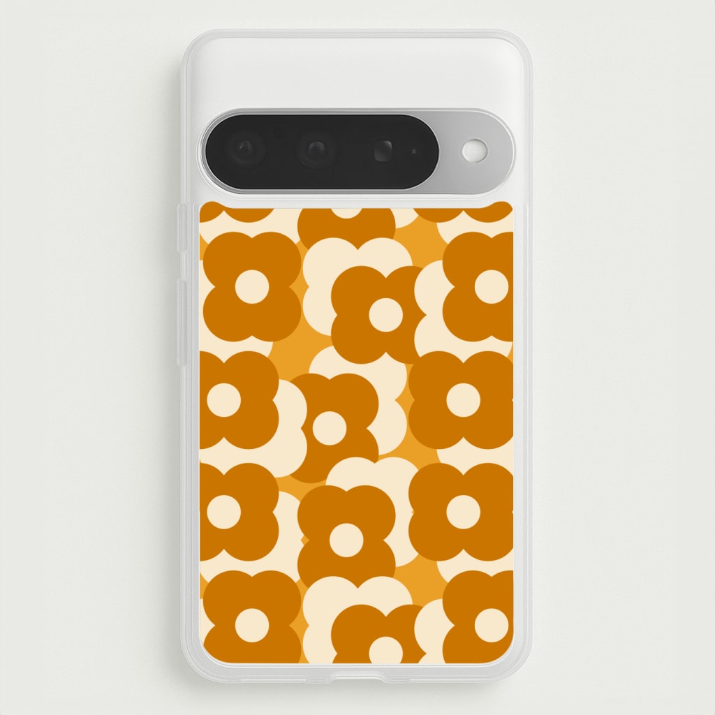 Retro Flower Pattern Phone Case